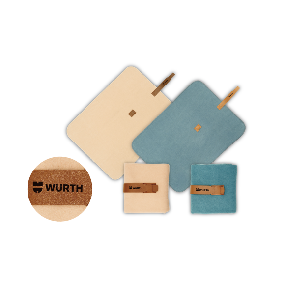 WUERTH ロゴ入りベルト付きエコブランケット