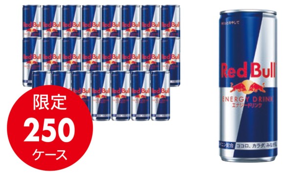 レッドブル エナジードリンク250mlI箱(24本入）