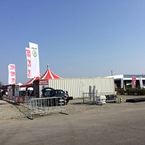 大会前日のサービスパーク 大会前日のサービスパーク